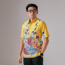 Pavolow - Mandalas Premium Men's Short Sleeve Batik Shirt - Mandalas