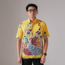 Pavolow - Mandalas Premium Men's Short Sleeve Batik Shirt - Mandalas