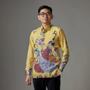Pavolow - Mandalas Set Sarimbit Couple Kemeja Lengan Panjang dan Rok Batik Premium - Mandalas