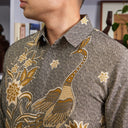 Pavomas - Mandalas Kemeja Batik Pria Premium Lengan Panjang - Mandalas