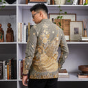 Pavomas - Mandalas Kemeja Batik Pria Premium Lengan Panjang - Mandalas