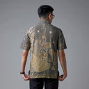 Pavomas - Mandalas Kemeja Batik Pria Premium Lengan Pendek - Mandalas