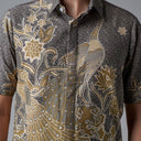 Pavomas - Mandalas Kemeja Batik Pria Premium Lengan Pendek - Mandalas