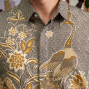 Pavomas - Mandalas Set Sarimbit Couple Kemeja Lengan Panjang dan Rok Batik Premium - Mandalas