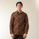 Pawaja - Mandalas Kemeja Batik Pria Premium Lengan Panjang - Mandalas