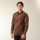 Pawaja - Mandalas Kemeja Batik Pria Premium Lengan Panjang - Mandalas