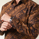 Pawaja - Mandalas Kemeja Batik Pria Premium Lengan Panjang - Mandalas