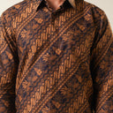 Pawaja - Mandalas Kemeja Batik Pria Premium Lengan Panjang - Mandalas