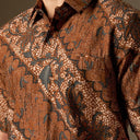 Pawana - Mandalas Premium Men’s Short Sleeve Batik Shirt - Mandalas