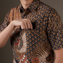 Pendapa - Mandalas Kemeja Batik Pria Premium Lengan Pendek - Mandalas