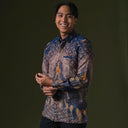 Penerasi - Mandalas Kemeja Batik Pria Premium Lengan Panjang - Mandalas