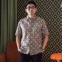 Pino - Mandalas Kemeja Batik Pria Premium Lengan Pendek - Mandalas