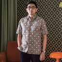 Pino - Mandalas Kemeja Batik Pria Premium Lengan Pendek - Mandalas