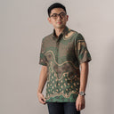 Pinuti - Mandalas Kemeja Batik Pria Premium Lengan Pendek - Mandalas