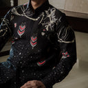 Pocca - Mandalas Kemeja Batik Pria Premium Lengan Panjang - Mandalas