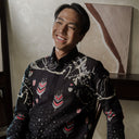 Pocca - Mandalas Kemeja Batik Pria Premium Lengan Panjang - Mandalas