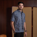 Polivi - Mandalas Kemeja Batik Pria Premium Lengan Pendek - Mandalas