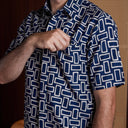 Polivi - Mandalas Kemeja Batik Pria Premium Lengan Pendek - Mandalas