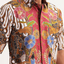 Pradiba - Mandalas Kemeja Batik Pria Premium Lengan Pendek - Mandalas