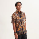 Pradipta - Mandalas Kemeja Batik Pria Premium Lengan Pendek - Mandalas