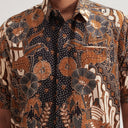 Pradipta - Mandalas Kemeja Batik Pria Premium Lengan Pendek - Mandalas