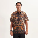 Pradipta - Mandalas Kemeja Batik Pria Premium Lengan Pendek - Mandalas