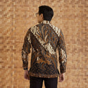 Pradipta - Mandalas Premium Men's Long Sleeve Batik Shirt - Mandalas