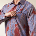 Pulana - Mandalas Kemeja Batik Pria Premium Lengan Panjang - Mandalas