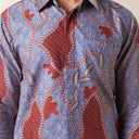 Pulana - Mandalas Kemeja Batik Pria Premium Lengan Panjang - Mandalas