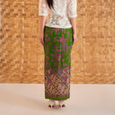 Pupuijo - Mandalas Women's Premium Batik Pleated Skirt - Mandalas