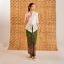 Pupuijo - Mandalas Women's Premium Batik Pleated Skirt - Mandalas