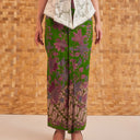 Pupuijo - Mandalas Women's Premium Batik Pleated Skirt - Mandalas