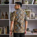 Purnabu - Mandalas Kemeja Batik Pria Premium Lengan Pendek - Mandalas
