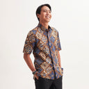 Purnadim - Mandalas Kemeja Batik Pria Premium Lengan Pendek - Mandalas