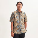Purnaru - Mandalas Kemeja Batik Pria Premium Lengan Pendek - Mandalas