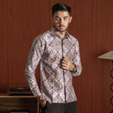 Purnasil - Mandalas Kemeja Batik Pria Premium Lengan Panjang - Mandalas