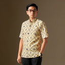 Purnatih - Mandalas Premium Men’s Short Sleeve Batik Shirt - Mandalas