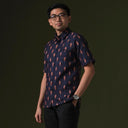 Pushan - Mandalas Kemeja Batik Pria Premium Lengan Pendek - Mandalas