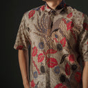 Puspagal - Mandalas Kemeja Batik Pria Premium Lengan Pendek - Mandalas