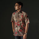 Puspagal - Mandalas Kemeja Batik Pria Premium Lengan Pendek - Mandalas