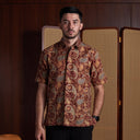 Radian - Mandalas Kemeja Batik Pria Premium Lengan Pendek - Mandalas