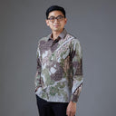 Rahareja - Mandalas Kemeja Batik Pria Premium Lengan Panjang - Mandalas