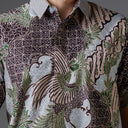 Rahareja - Mandalas Kemeja Batik Pria Premium Lengan Pendek - Mandalas