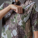 Rahareja - Mandalas Kemeja Batik Pria Premium Lengan Pendek - Mandalas