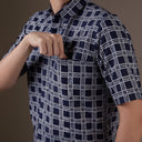 Rajutan - Mandalas Kemeja Batik Pria Premium Lengan Pendek - Mandalas