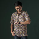 Rakawu - Mandalas Kemeja Batik Pria Premium Lengan Pendek - Mandalas