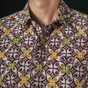 Rakawu - Mandalas Kemeja Batik Pria Premium Lengan Pendek - Mandalas