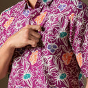 Randu - Mandalas Premium Men’s Short Sleeve Batik Shirt - Mandalas
