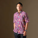 Randu - Mandalas Premium Men’s Short Sleeve Batik Shirt - Mandalas