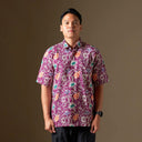 Randu - Mandalas Premium Men’s Short Sleeve Batik Shirt - Mandalas